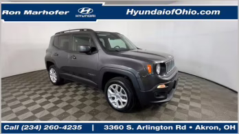 2018 Gray Jeep Renegade Latitude 4X4 SUV
