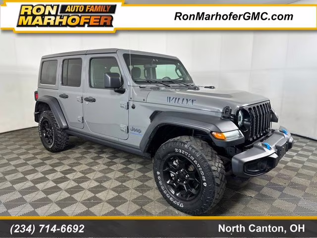 2023 Sting-Gray Clearcoat Jeep Wrangler Base 4xe 4X4 SUV