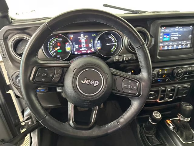 2023 Sting-Gray Clearcoat Jeep Wrangler Base 4xe 4X4 SUV