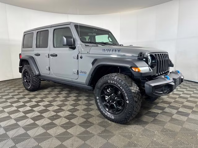 2023 Sting-Gray Clearcoat Jeep Wrangler Base 4xe 4X4 SUV