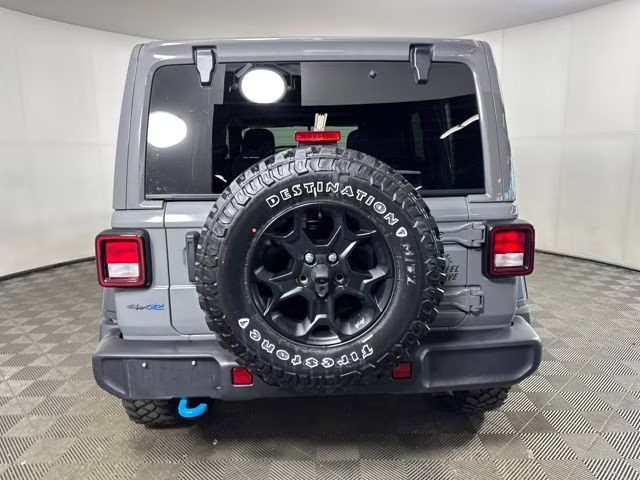 2023 Sting-Gray Clearcoat Jeep Wrangler Base 4xe 4X4 SUV