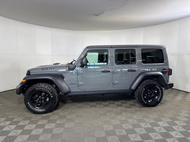 2023 Sting-Gray Clearcoat Jeep Wrangler Base 4xe 4X4 SUV