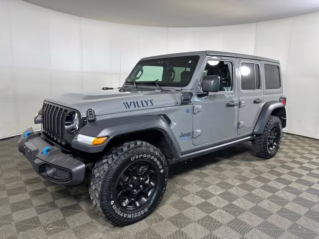 2023 Sting-Gray Clearcoat Jeep Wrangler Base 4xe 4X4 SUV