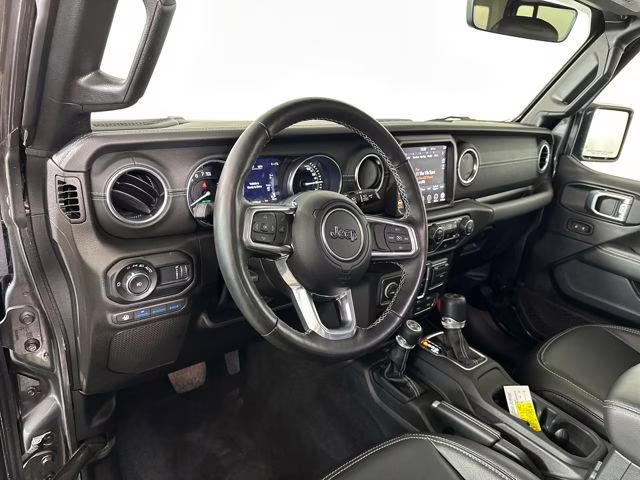 2023 Granite Crystal Metallic Clearcoat Jeep Wrangler Sahara 4xe 4X4 SUV