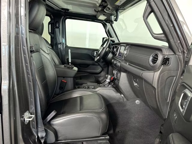 2023 Granite Crystal Metallic Clearcoat Jeep Wrangler Sahara 4xe 4X4 SUV