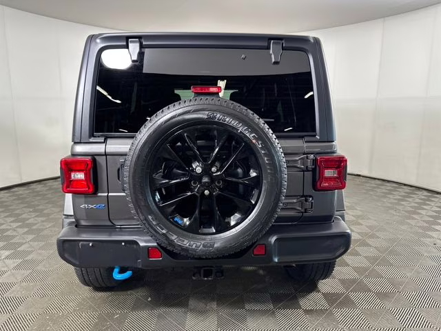 2023 Granite Crystal Metallic Clearcoat Jeep Wrangler Sahara 4xe 4X4 SUV