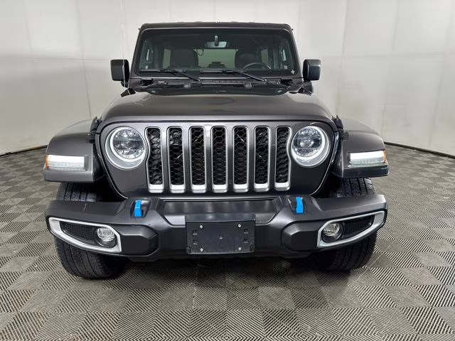 2023 Granite Crystal Metallic Clearcoat Jeep Wrangler Sahara 4xe 4X4 SUV