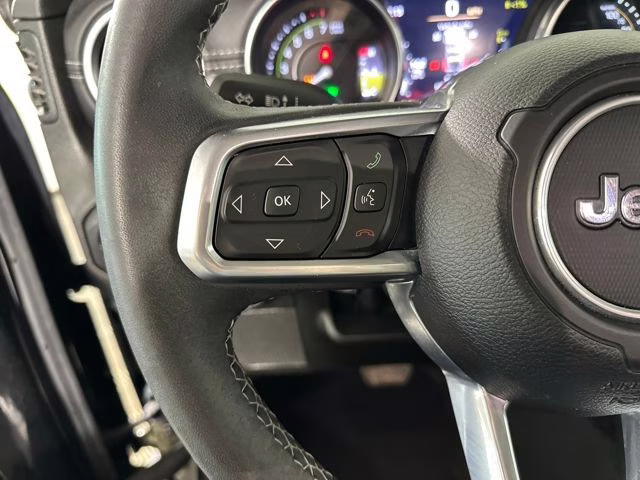 2023 Black Clearcoat Jeep Wrangler Sahara 4xe 4X4 SUV