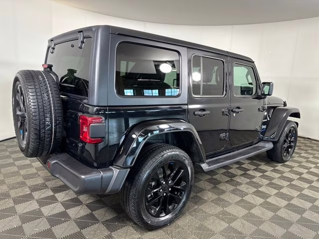 2023 Black Clearcoat Jeep Wrangler Sahara 4xe 4X4 SUV