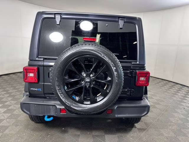 2023 Black Clearcoat Jeep Wrangler Sahara 4xe 4X4 SUV