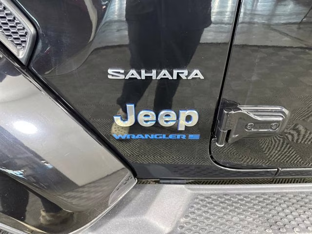2023 Black Clearcoat Jeep Wrangler Sahara 4xe 4X4 SUV