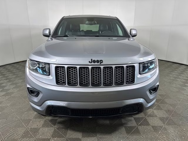 2015 Billet Silver Metallic Clearcoat Jeep Grand Cherokee Altitude 4X4 SUV