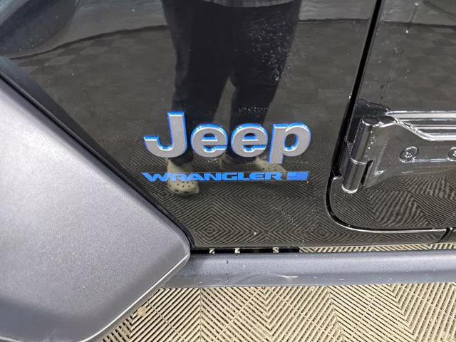 2024 Black Clearcoat Jeep Wrangler Willys 4xe 4X4 SUV