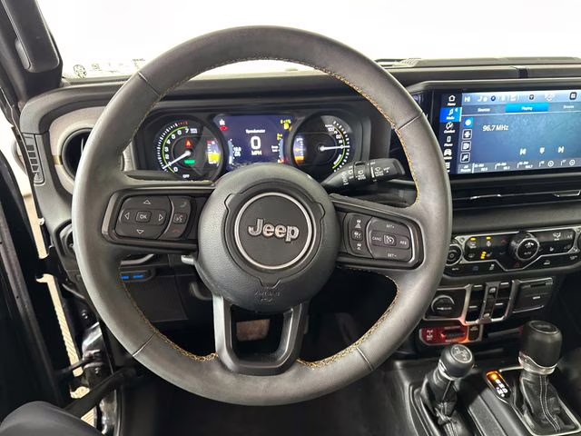 2024 Black Clearcoat Jeep Wrangler Willys 4xe 4X4 SUV