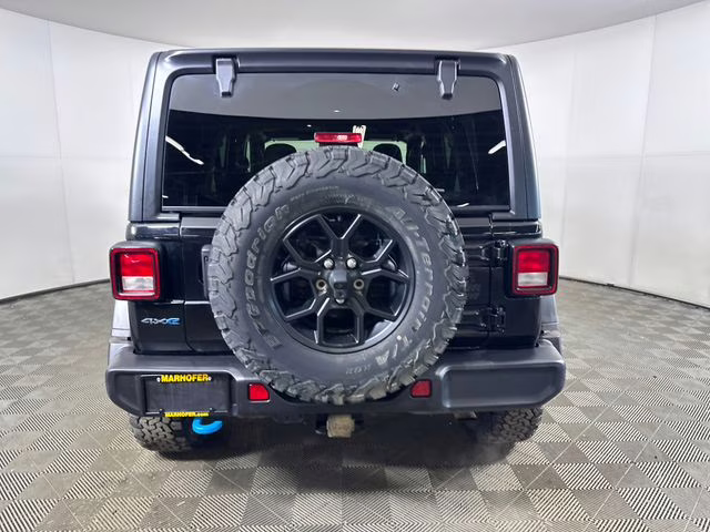 2024 Black Clearcoat Jeep Wrangler Willys 4xe 4X4 SUV