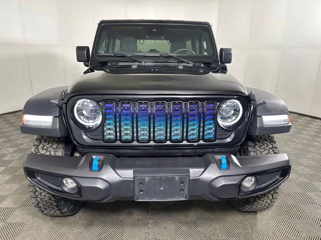 2024 Black Clearcoat Jeep Wrangler Willys 4xe 4X4 SUV