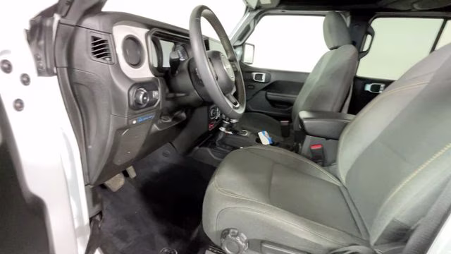 2024 Bright White Clearcoat Jeep Wrangler Willys 4xe 4X4 SUV