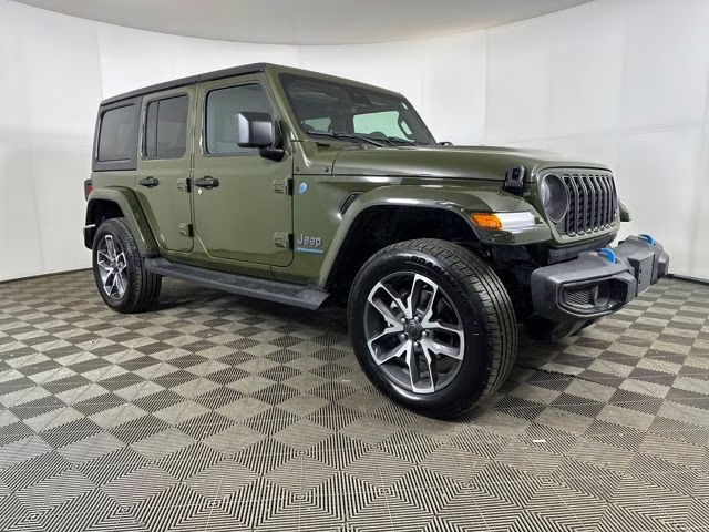 2024 Sarge Green Clearcoat Jeep Wrangler Sport S 4xe 4X4 SUV