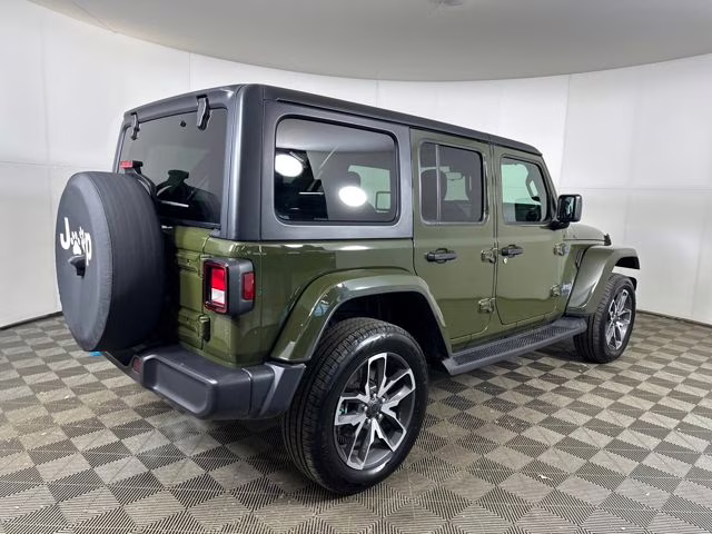 2024 Sarge Green Clearcoat Jeep Wrangler Sport S 4xe 4X4 SUV
