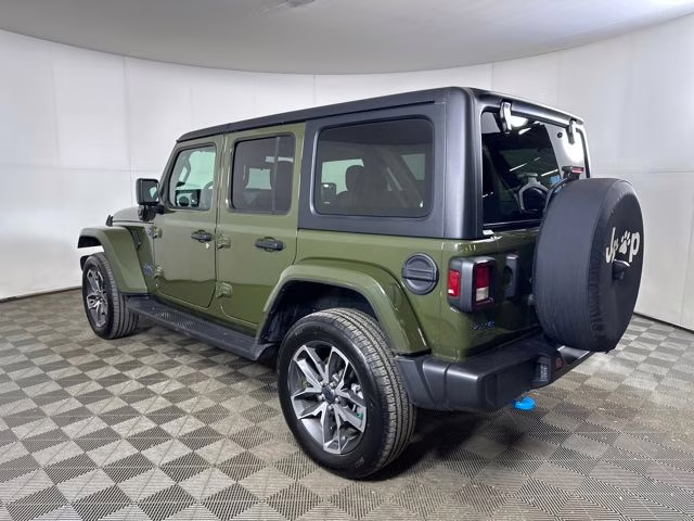 2024 Sarge Green Clearcoat Jeep Wrangler Sport S 4xe 4X4 SUV