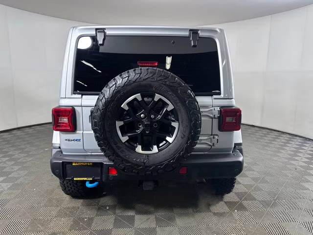 2024 Silver Zynith Clearcoat Jeep Wrangler Rubicon X 4xe 4X4 SUV