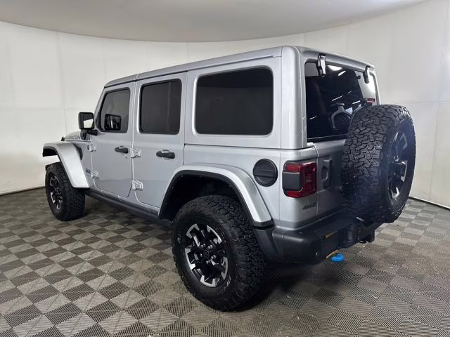 2024 Silver Zynith Clearcoat Jeep Wrangler Rubicon X 4xe 4X4 SUV