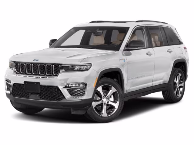 2023 Bright White Clearcoat Jeep Grand Cherokee 4xe 4X4 SUV