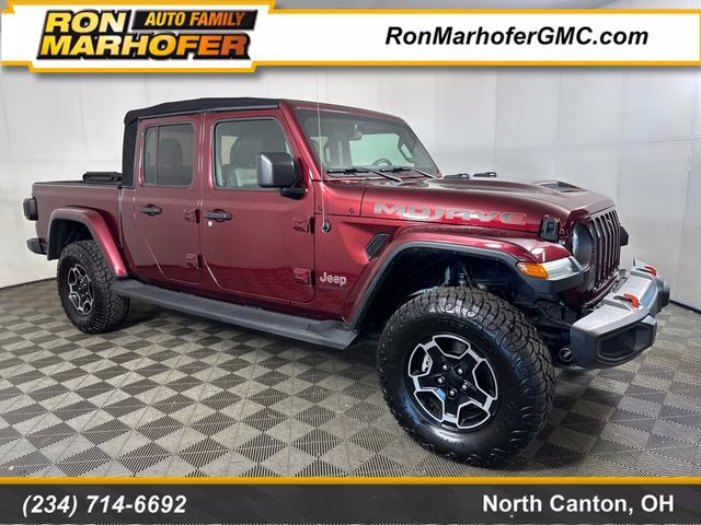 2021 Snazzberry Pearlcoat Jeep Gladiator Mojave 4X4 Truck