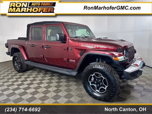 2021 Snazzberry Pearlcoat Jeep Gladiator Mojave 4X4 Truck