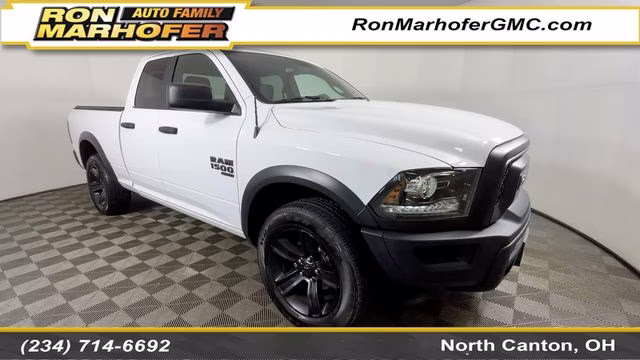 2022 Bright White Clearcoat Ram 1500 Classic Warlock 4X4 Truck