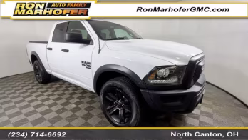 2022 Bright White Clearcoat Ram 1500 Classic Warlock 4X4 Truck