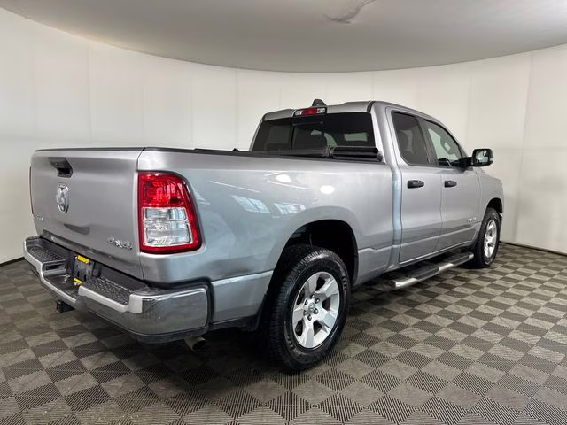 2023 Billet Silver Metallic Clearcoat Ram 1500 Big Horn/Lone Star 4X4 Truck