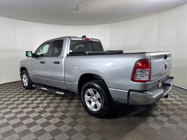 2023 Billet Silver Metallic Clearcoat Ram 1500 Big Horn/Lone Star 4X4 Truck