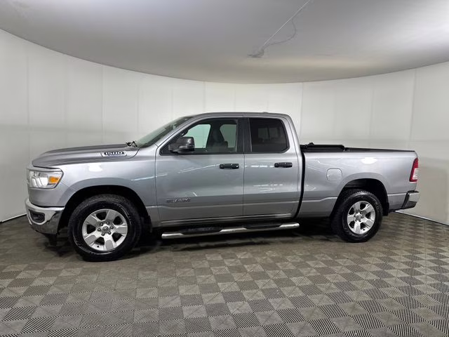 2023 Billet Silver Metallic Clearcoat Ram 1500 Big Horn/Lone Star 4X4 Truck