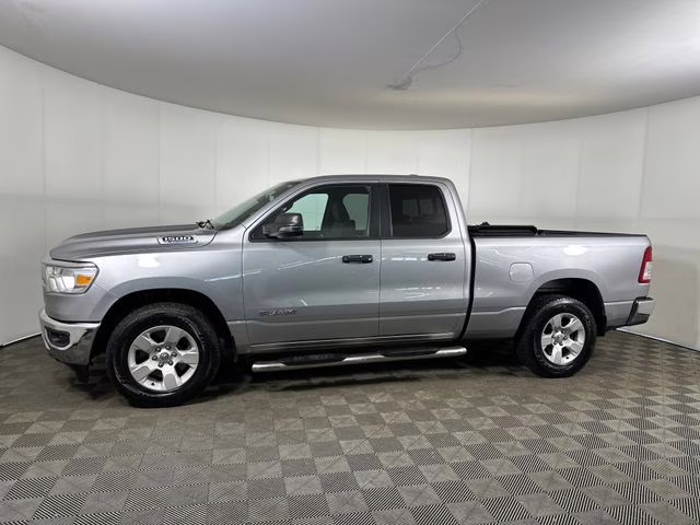 2023 Billet Silver Metallic Clearcoat Ram 1500 Big Horn/Lone Star 4X4 Truck