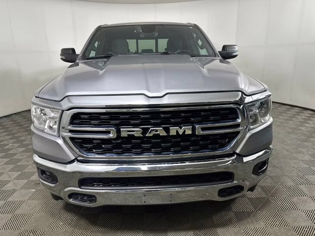 2023 Billet Silver Metallic Clearcoat Ram 1500 Big Horn/Lone Star 4X4 Truck