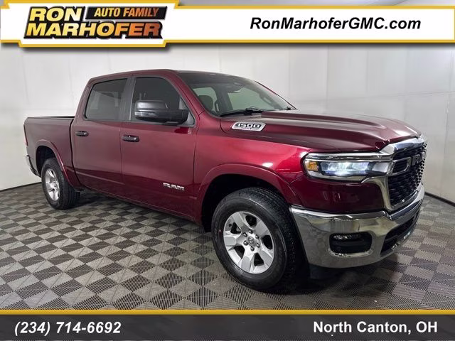 2025 Delmonico Red Pearlcoat Ram 1500 Big Horn/Lone Star 4X4 Truck