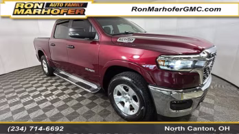 2025 Delmonico Red Pearlcoat Ram 1500 Big Horn/Lone Star 4X4 Truck