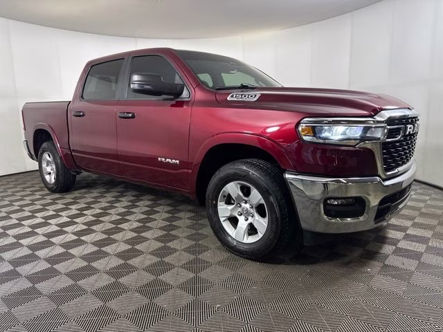 2025 Delmonico Red Pearlcoat Ram 1500 Big Horn/Lone Star 4X4 Truck
