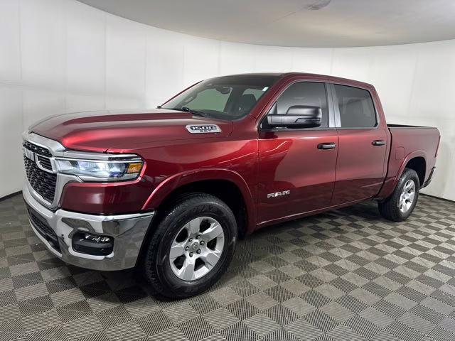 2025 Delmonico Red Pearlcoat Ram 1500 Big Horn/Lone Star 4X4 Truck