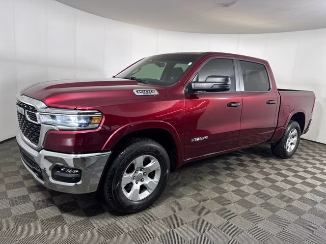 2025 Delmonico Red Pearlcoat Ram 1500 Big Horn/Lone Star 4X4 Truck