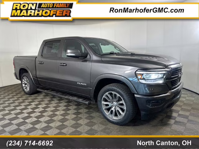 2020 Granite Crystal Metallic Clearcoat Ram 1500 Laramie 4X4 Truck