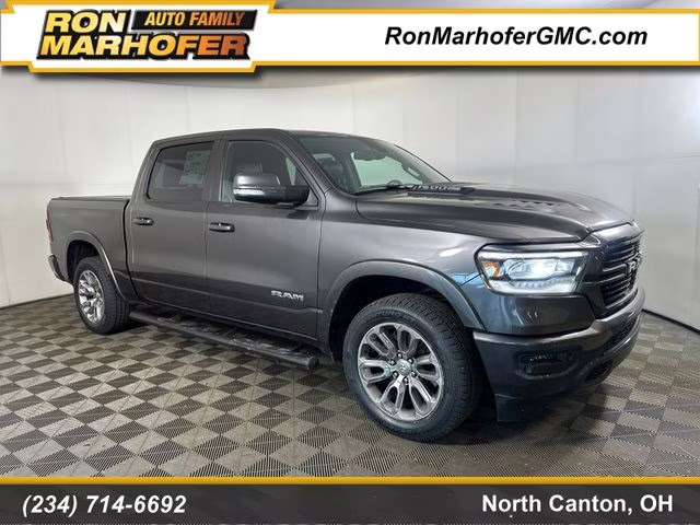 2020 Granite Crystal Metallic Clearcoat Ram 1500 Laramie 4X4 Truck