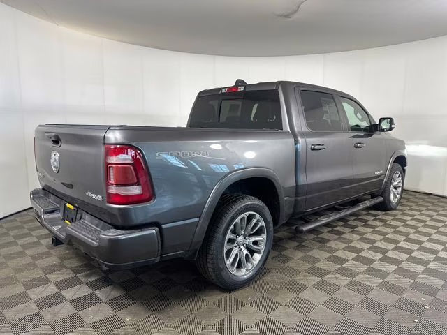 2020 Granite Crystal Metallic Clearcoat Ram 1500 Laramie 4X4 Truck
