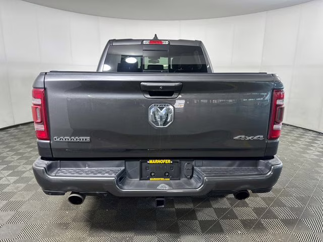 2020 Granite Crystal Metallic Clearcoat Ram 1500 Laramie 4X4 Truck