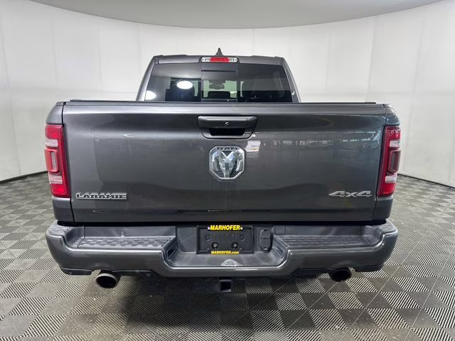 2020 Granite Crystal Metallic Clearcoat Ram 1500 Laramie 4X4 Truck