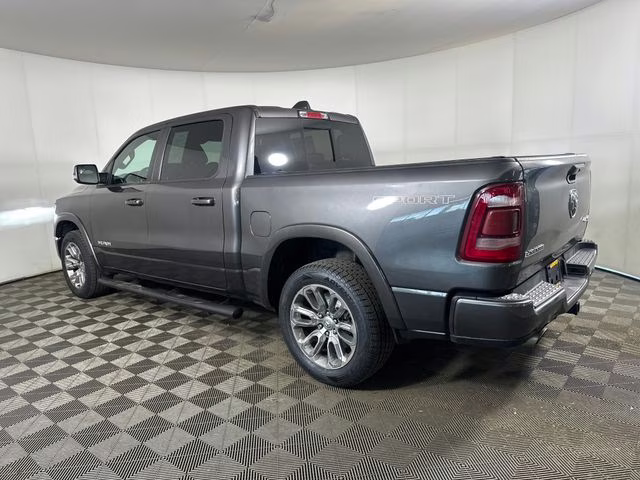 2020 Granite Crystal Metallic Clearcoat Ram 1500 Laramie 4X4 Truck