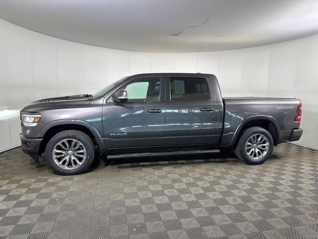 2020 Granite Crystal Metallic Clearcoat Ram 1500 Laramie 4X4 Truck