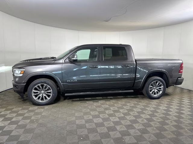 2020 Granite Crystal Metallic Clearcoat Ram 1500 Laramie 4X4 Truck
