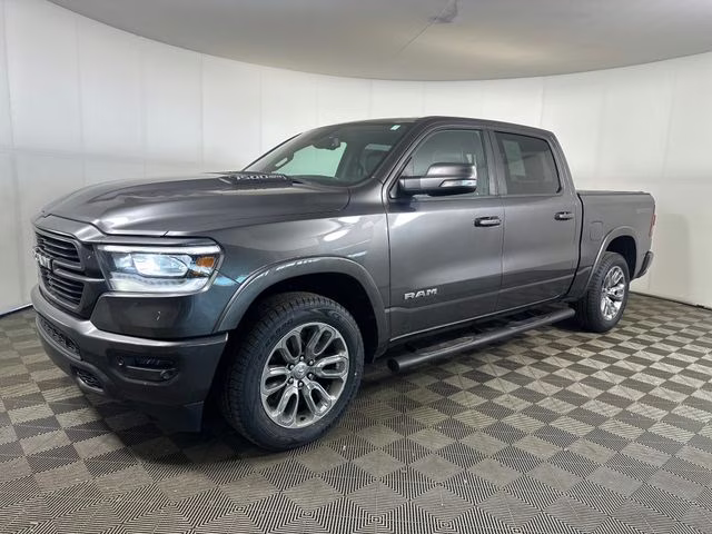 2020 Granite Crystal Metallic Clearcoat Ram 1500 Laramie 4X4 Truck
